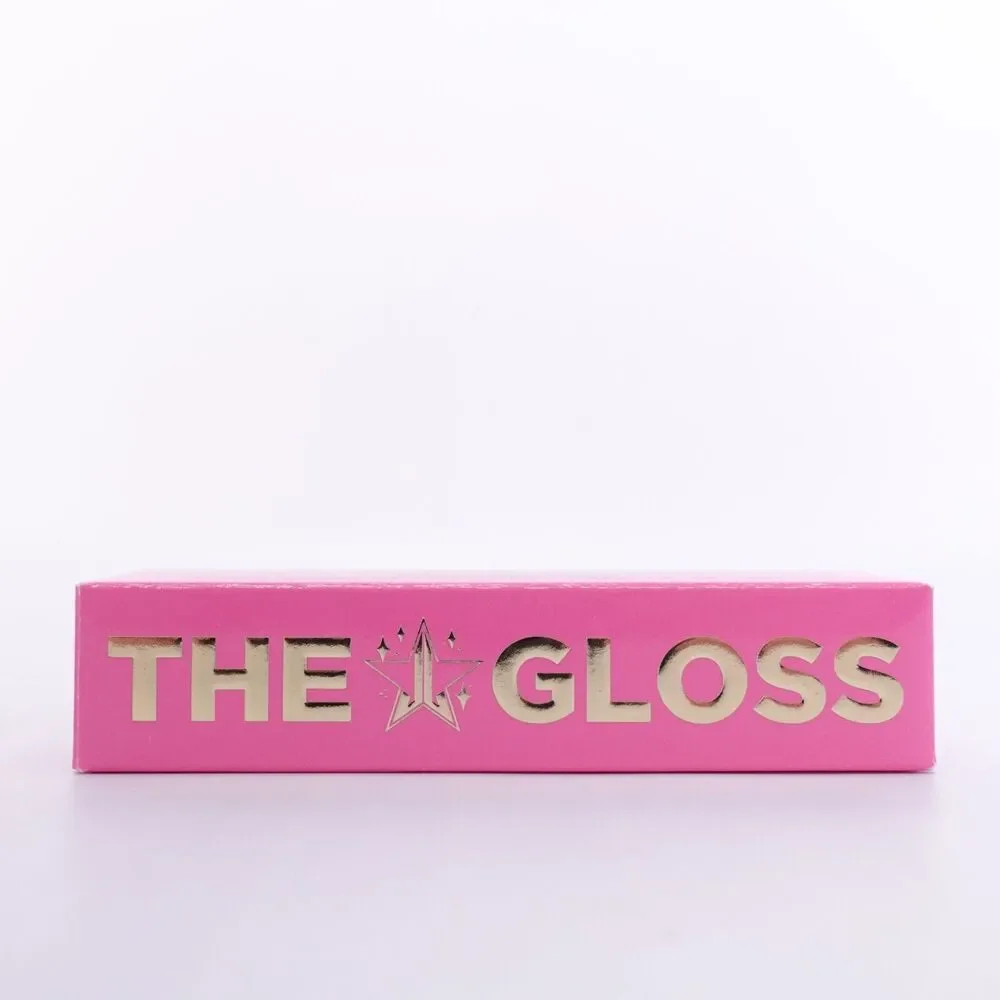 Jeffree Star Cosmetics The Lip Gloss Crystal Climax Rose Gold Shimmer New